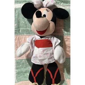 Vintage Minnie Mouse Sega‎ Around the World JAPAN Walt Disney World Plush 16"